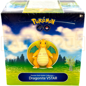Pokemon Dragonite VSTAR Pokemon GO Premier Deck Holder English Collection Box