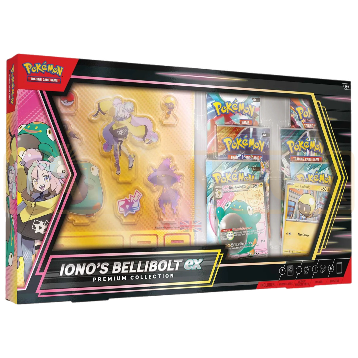 Pokemon Iono’s Bellibolt ex Premium Collection Box