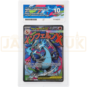 Pokemon Mega Charizard X ex UPC Promo MEP EN 023 English Graded Card ACE 10 #1114577