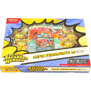 Pokemon Mega Evolution Ascended Heroes Mega Feraligatr ex Collection Box