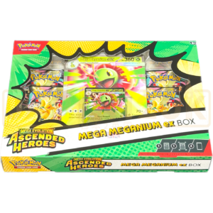 Pokemon Mega Evolution Ascended Heroes Mega Meganium ex Collection Box