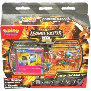 Pokemon Mega Lucario ex English League Battle Deck