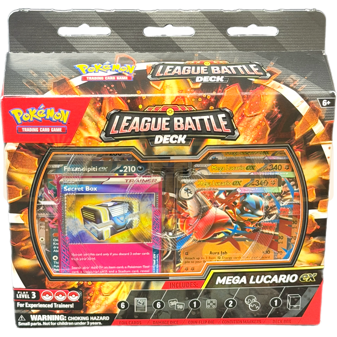Pokemon Mega Lucario ex English League Battle Deck