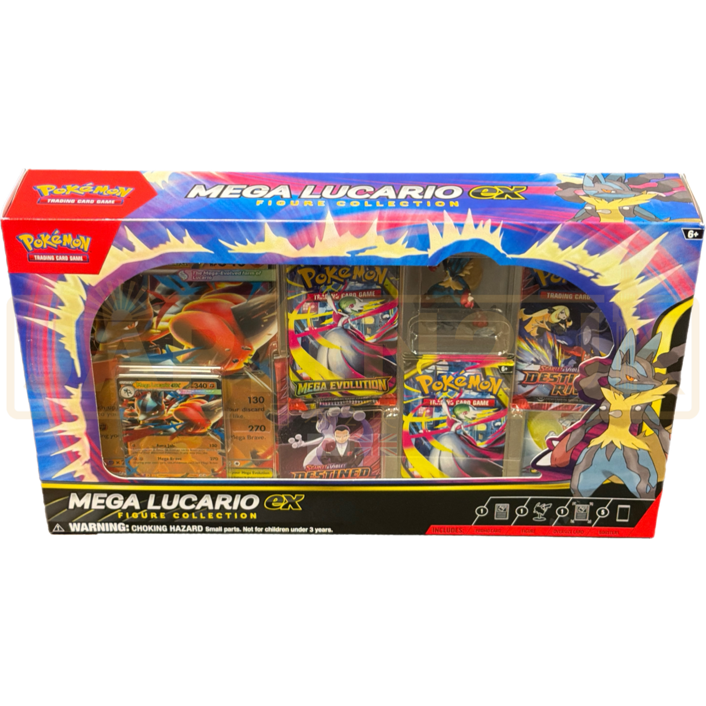 Pokemon Mega Lucario ex Figure Collection Box