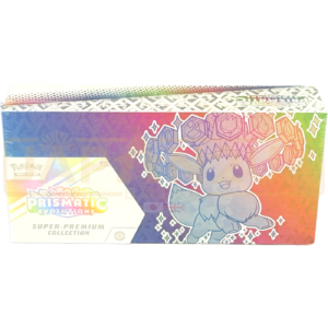 Pokemon Prismatic Evolutions English Super Premium Collection Box