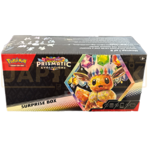 Pokemon Prismatic Evolutions English Surprise Collection Box