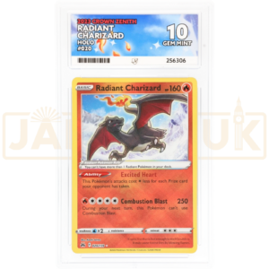 Pokemon Radiant Charizard Holo Crown Zenith 020/159 English Graded Card ACE 10 #256306