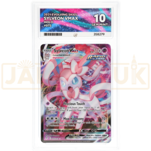 Pokemon Sylveon VMAX Evolving Skies 075/203 English Graded Card ACE 10 #358279