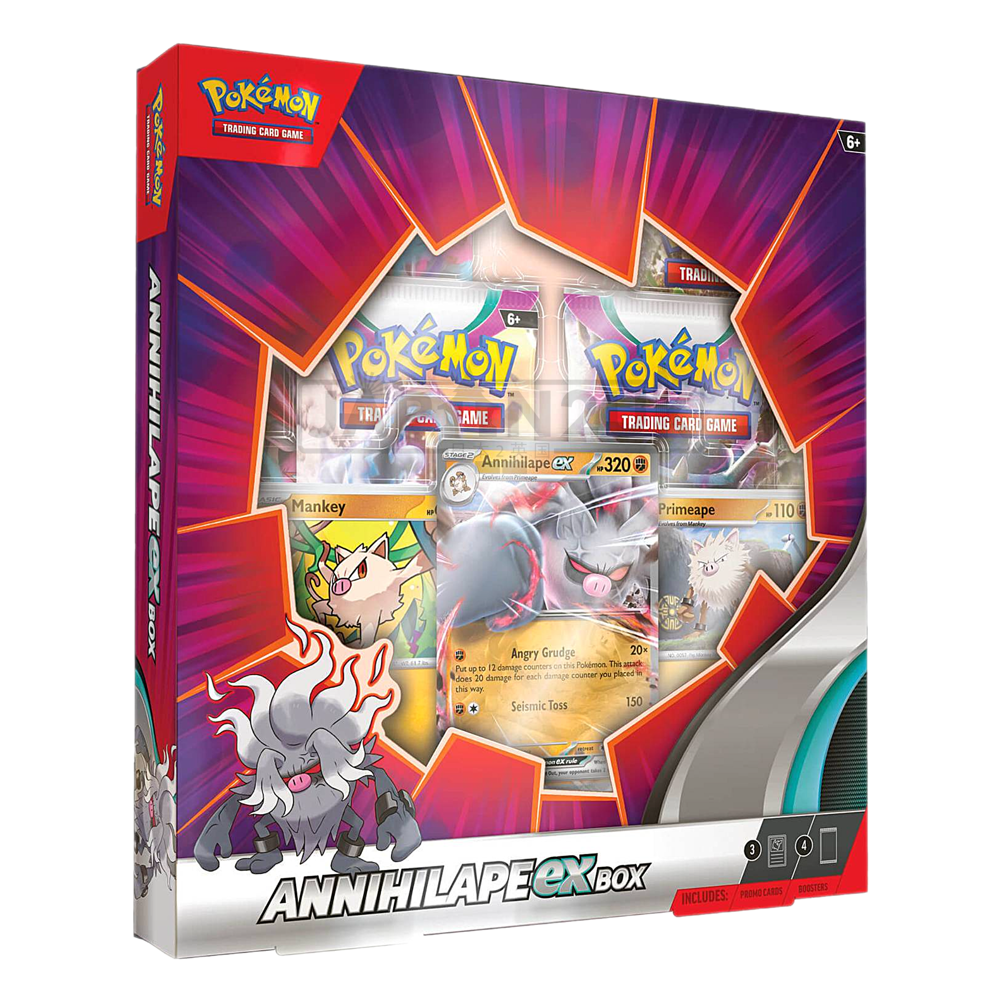 Pokemon Annihilape ex English Collection Box