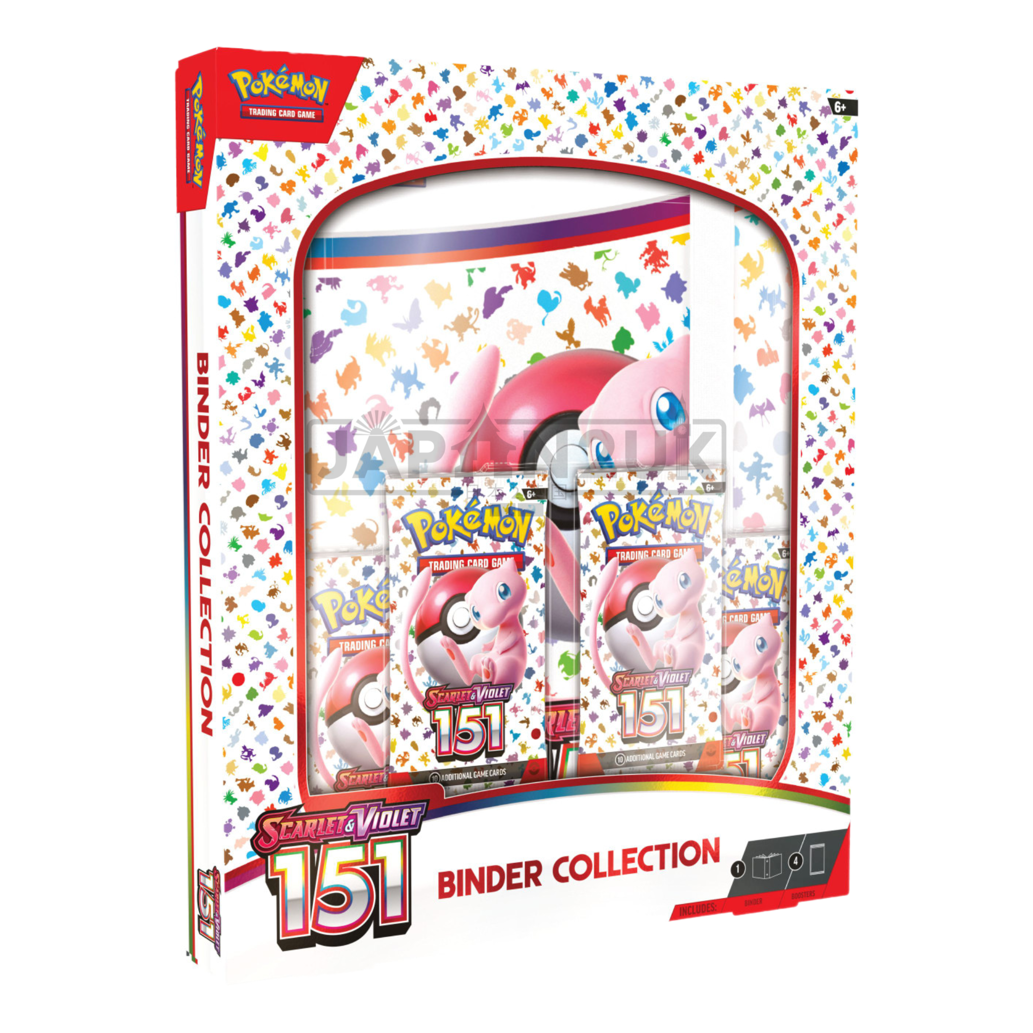 Pokemon 151 Binder English Collection Box