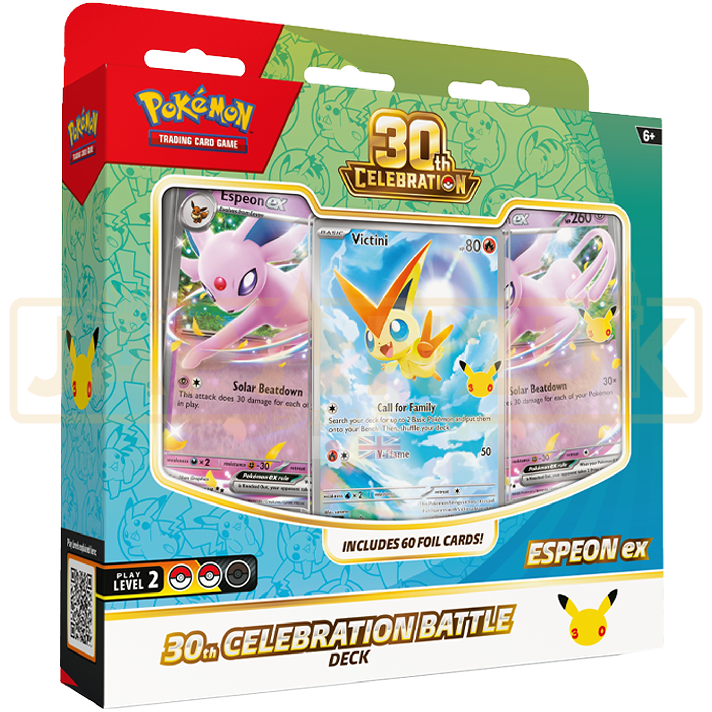 Pokemon 30th Celebration Sylveon ex English Battle Deck