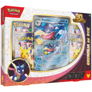 Pokemon 30th Celebration Greninja ex English Collection Box