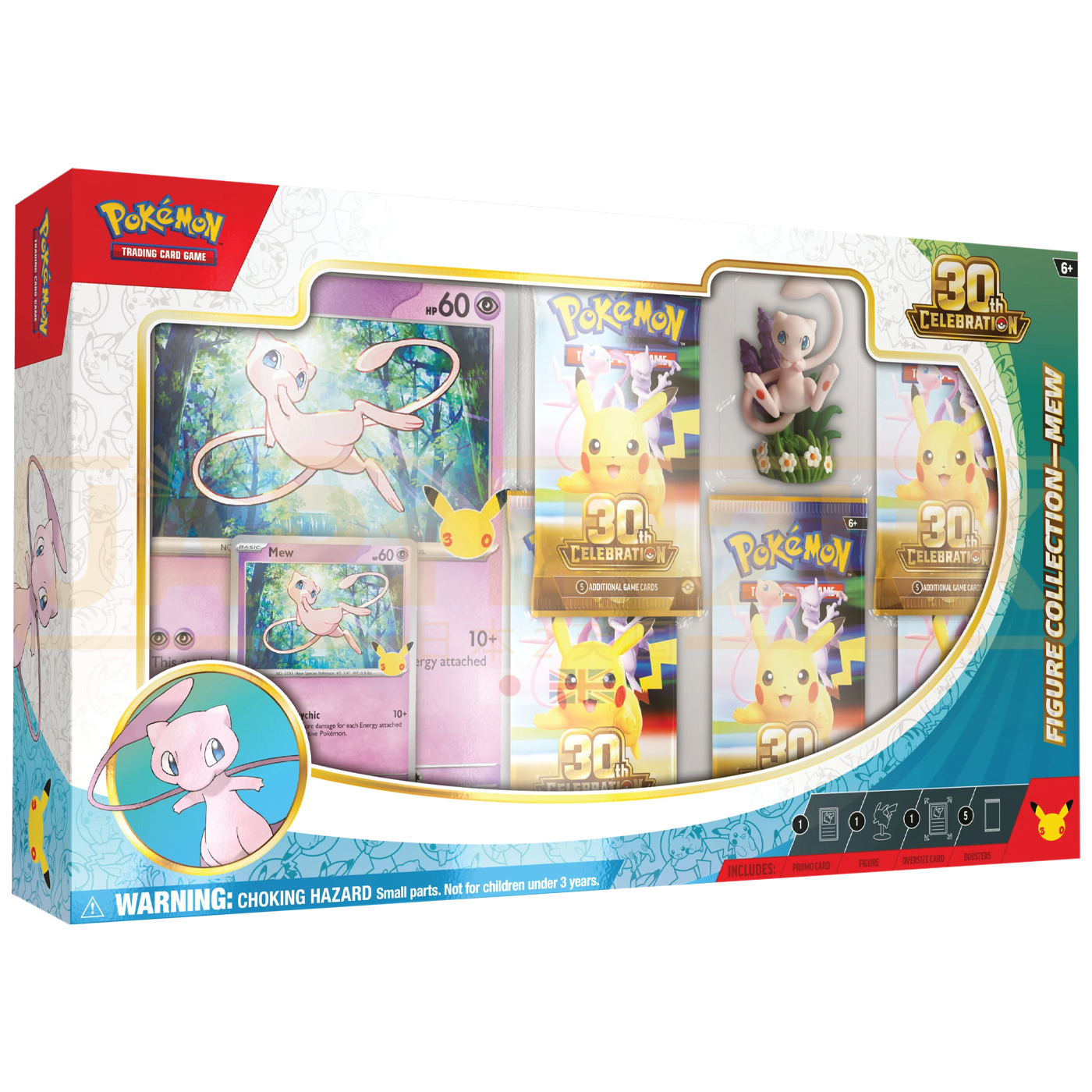 Pokemon 30th Celebration Mew English Figure Collection Box