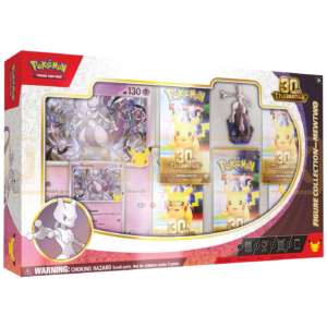 Pokemon 30th Celebration Mewtwo English Figure Collection Box