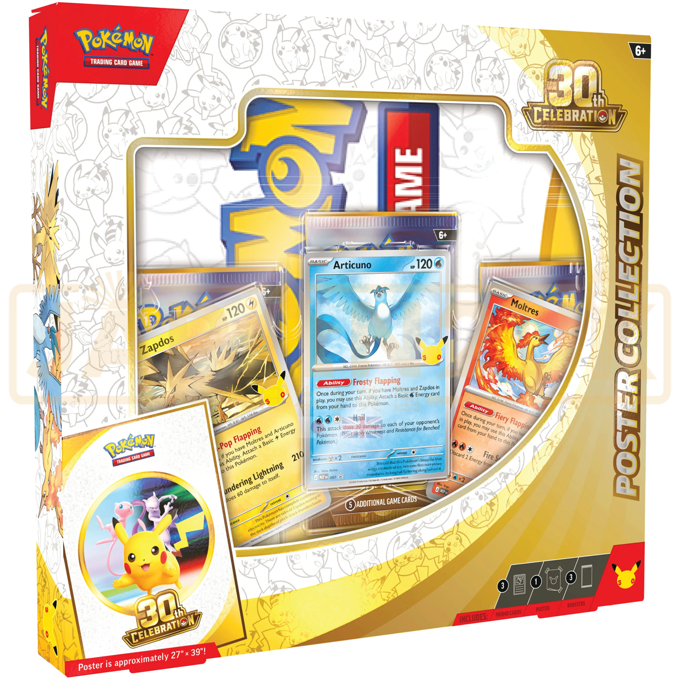 Pokemon 30th Celebration English Poster Collection