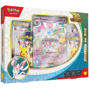 Pokemon 30th Celebration Sylveon ex English Collection Box