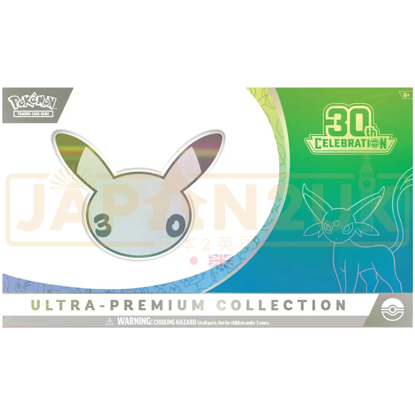 Pokemon 30th Celebration Day & Night Espeon English Ultra Premium Collection