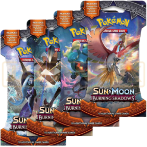 Pokemon Burning Shadows English Sleeved Booster Pack
