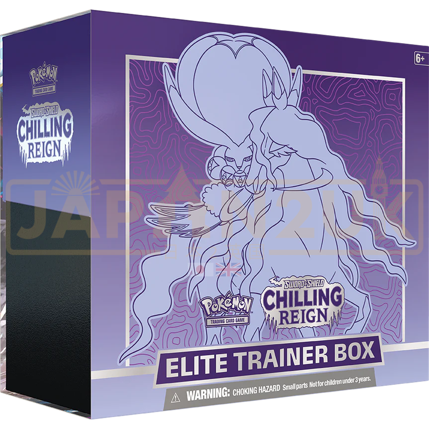 Pokemon Chilling Reign English Elite Trainer Box - Shadow Rider Calyrex