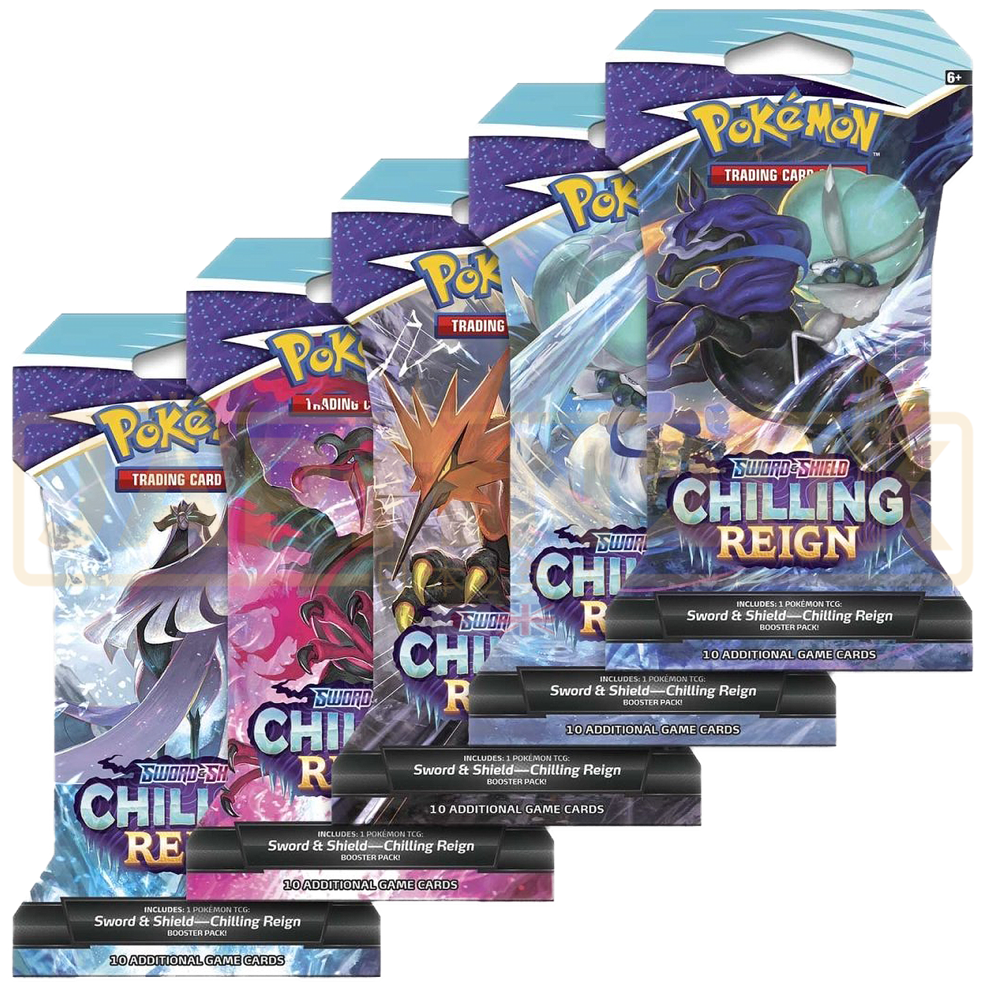 Pokemon Chilling Reign English Sleeved Booster Pack