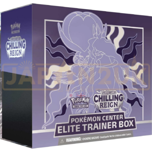 Pokemon Chilling Reign Pokemon Center English Elite Trainer Box - Shadow Rider Calyrex