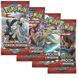 Pokemon Crimson Invasion English Booster Pack