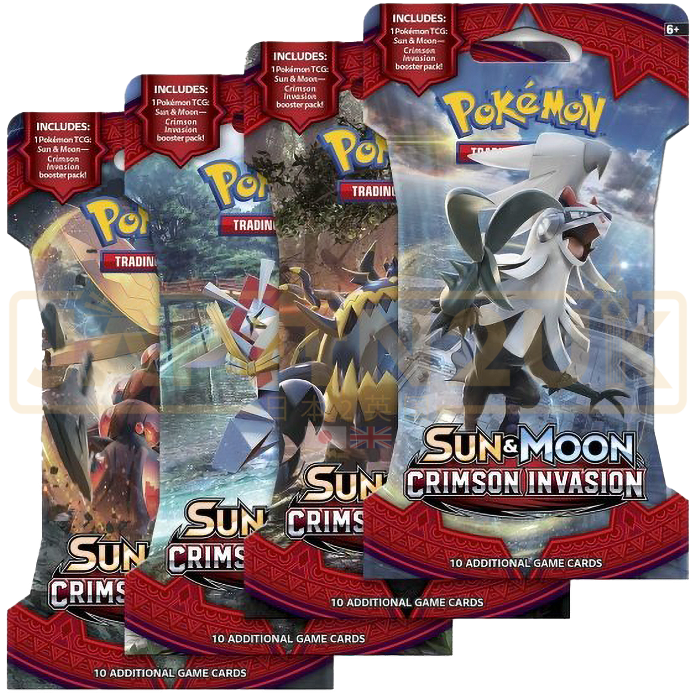 Pokemon Crimson Invasion English Sleeved Booster Pack