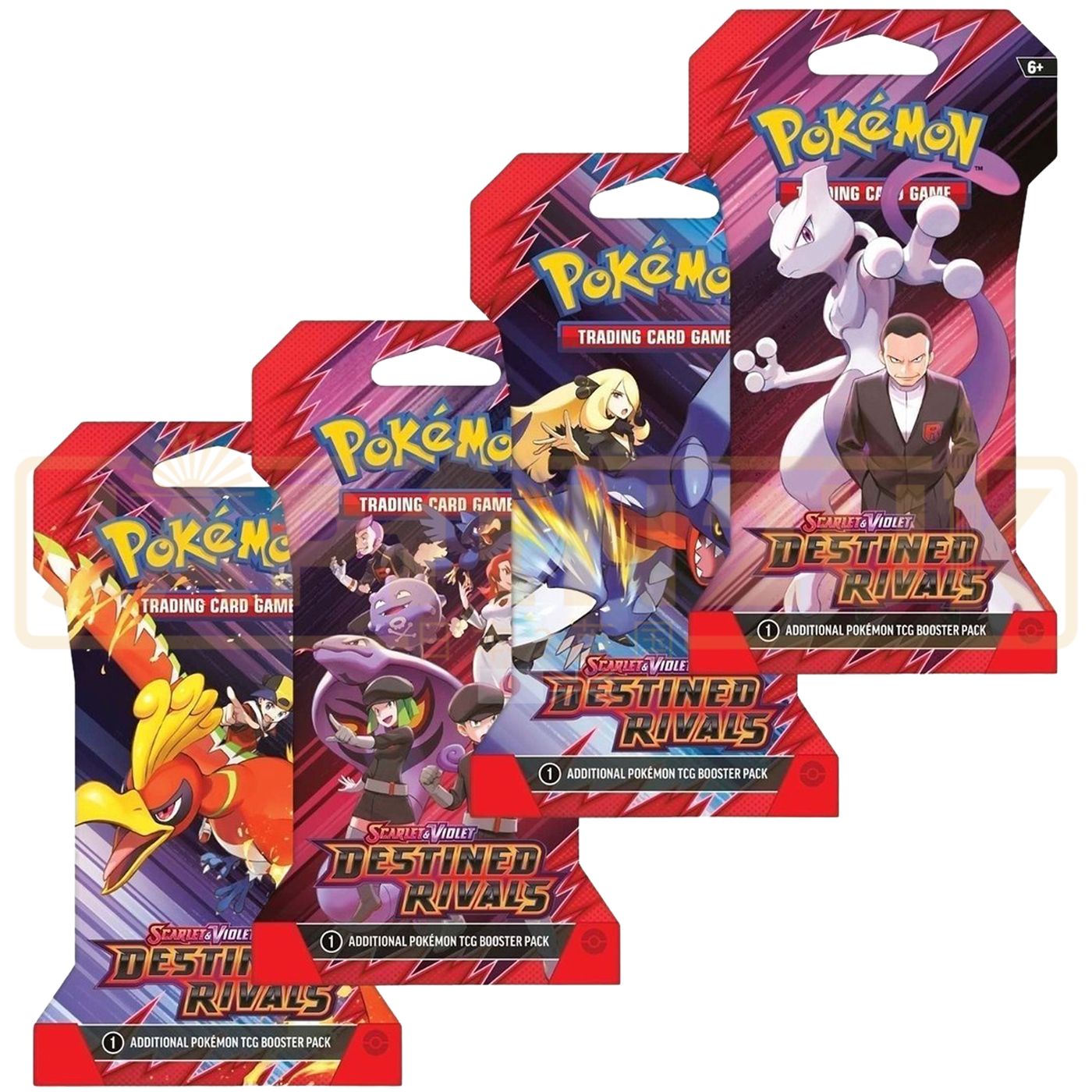 Pokemon Destined Rivals English Sleeved Booster Pack