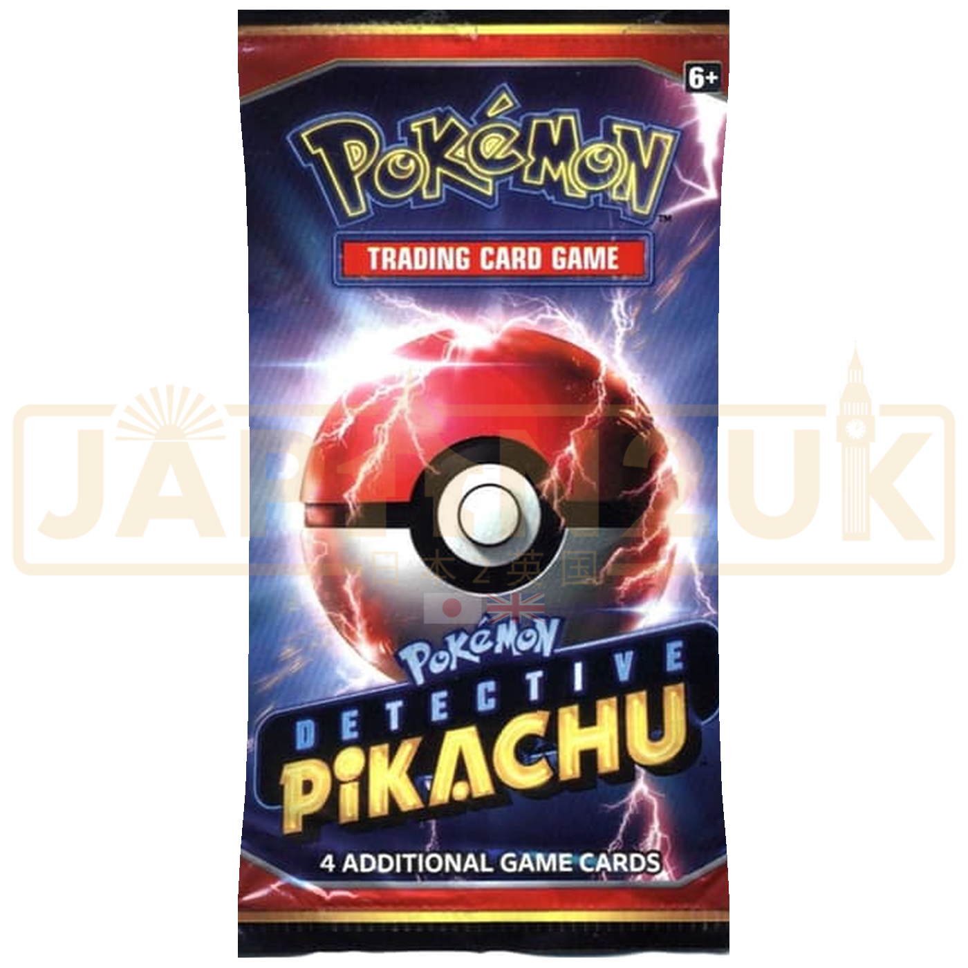 Pokemon Detective Pikachu English Booster Pack