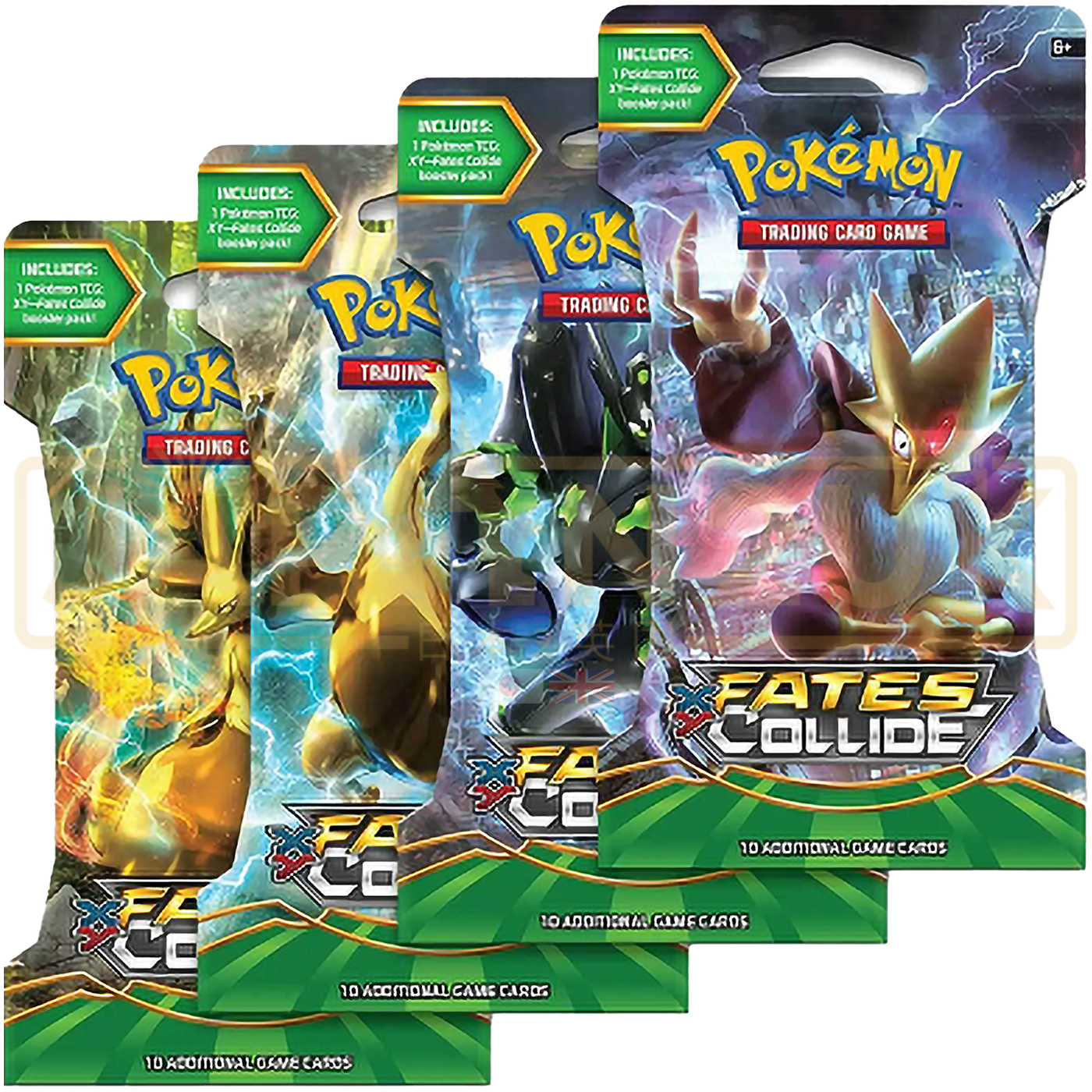 Pokemon Fates Collide English Sleeved Booster Pack