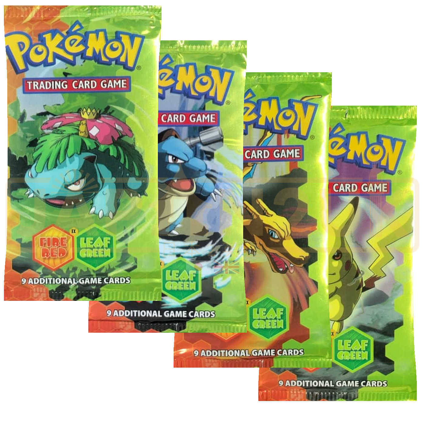 Pokemon Fire Red Leaf Green English Booster Pack