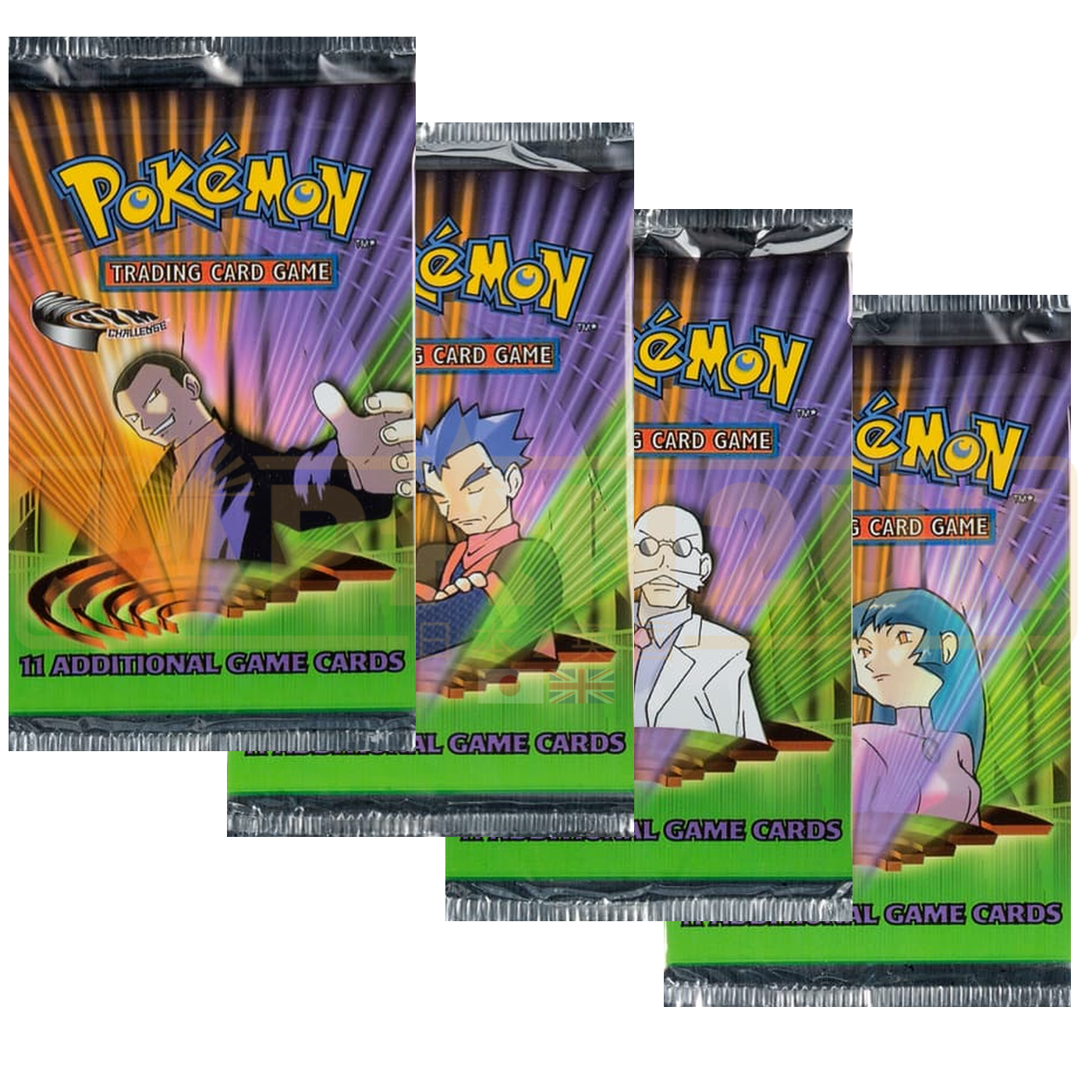 Pokemon Gym Challenge English Booster Pack