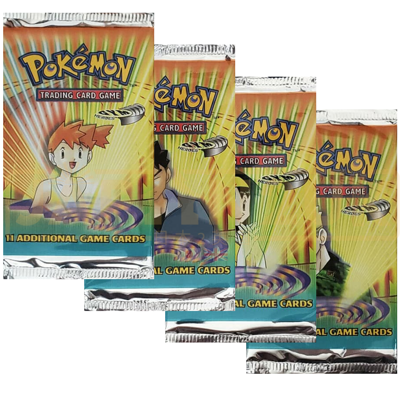 Pokemon Gym Heroes English Booster Pack