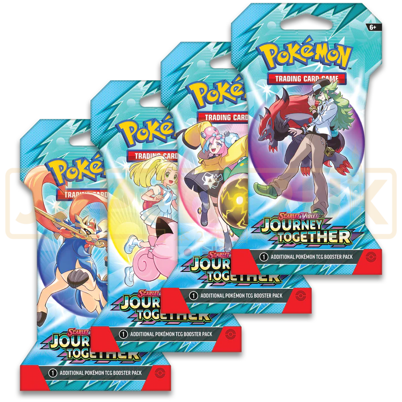 Pokemon Journey Together English Sleeved Booster Pack