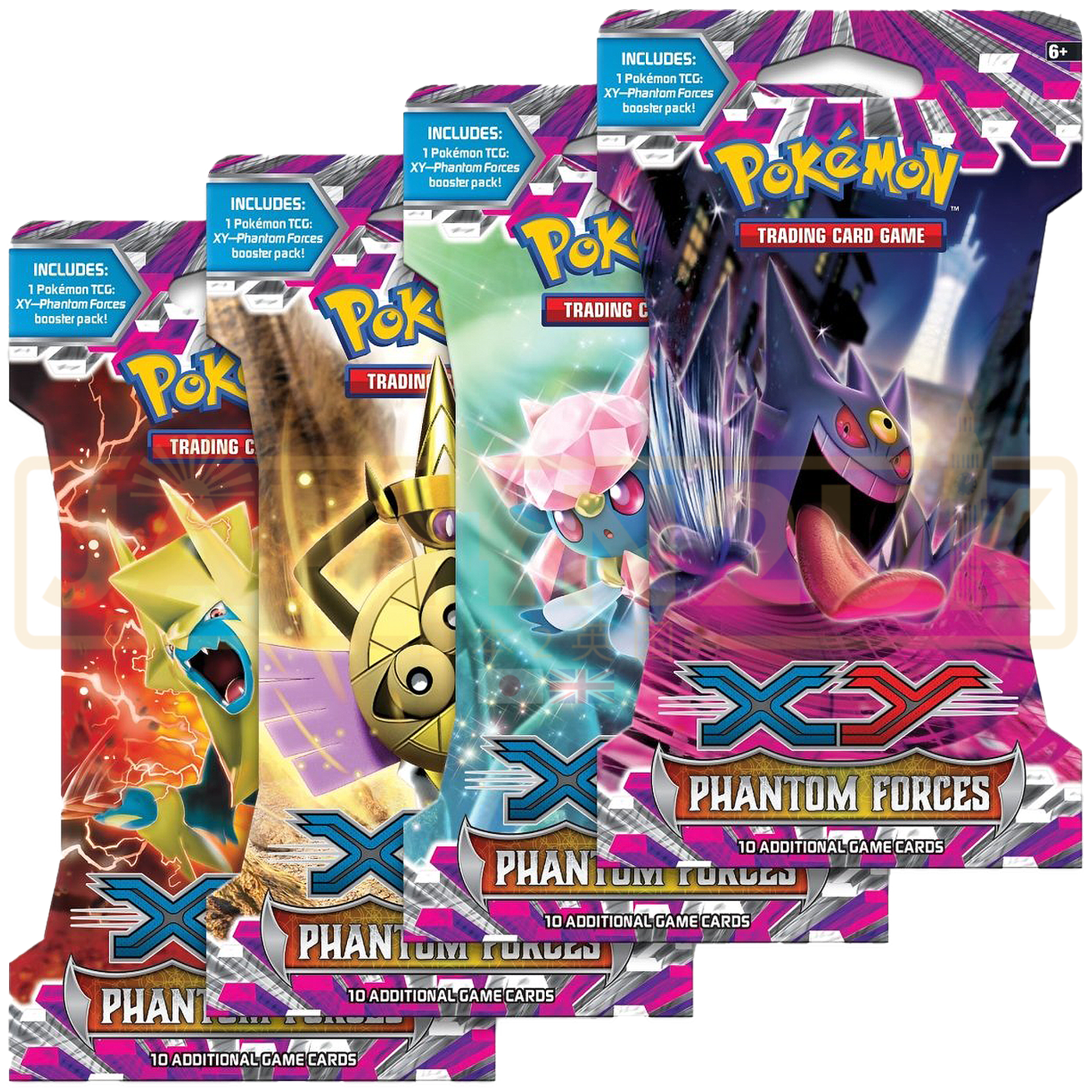 Pokemon Phantom Forces English Sleeved Booster Pack