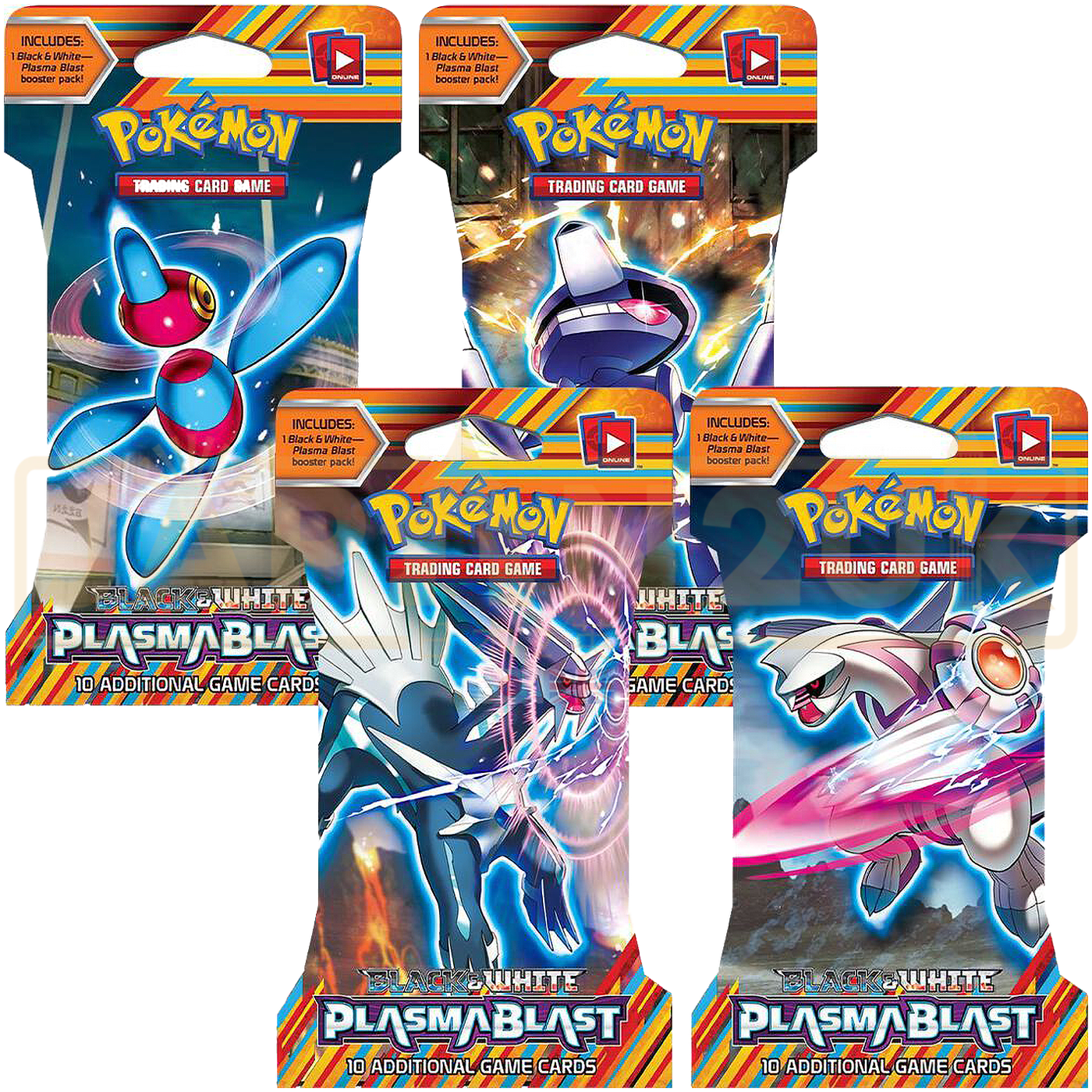 Pokemon Plasma Blast English Sleeved Booster Pack