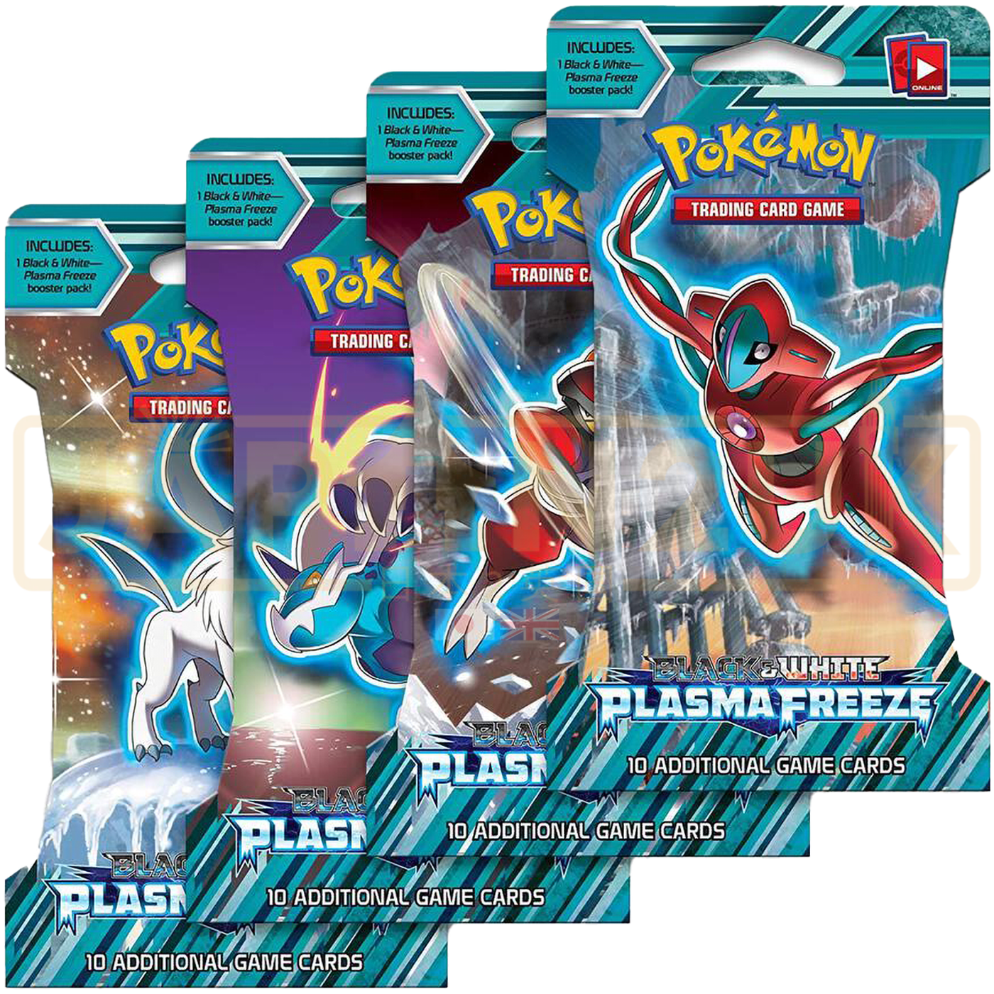 Pokemon Plasma Freeze English Sleeved Booster Pack
