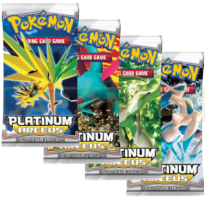 Pokemon Platinum Arceus English Booster Pack