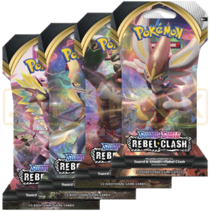 Pokemon Rebel Clash English Sleeved Booster Pack
