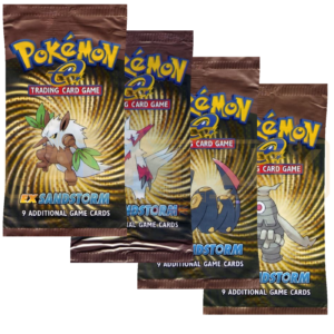 Pokemon Sandstorm English Booster Pack