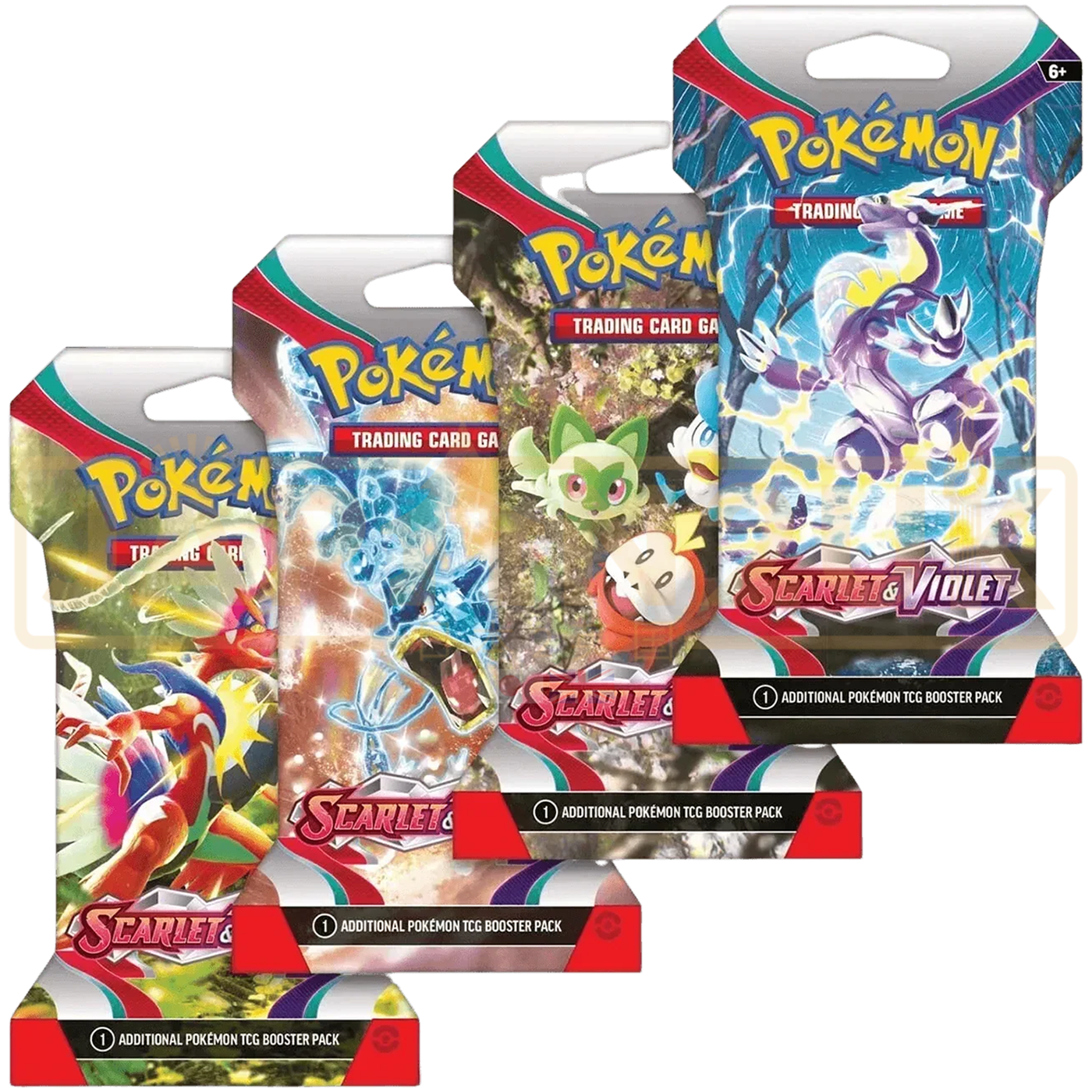 Pokemon Scarlet & Violet Base Set English Sleeved Booster Pack