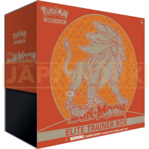 Pokemon Sun & Moon English Elite Trainer Box - Solgaleo