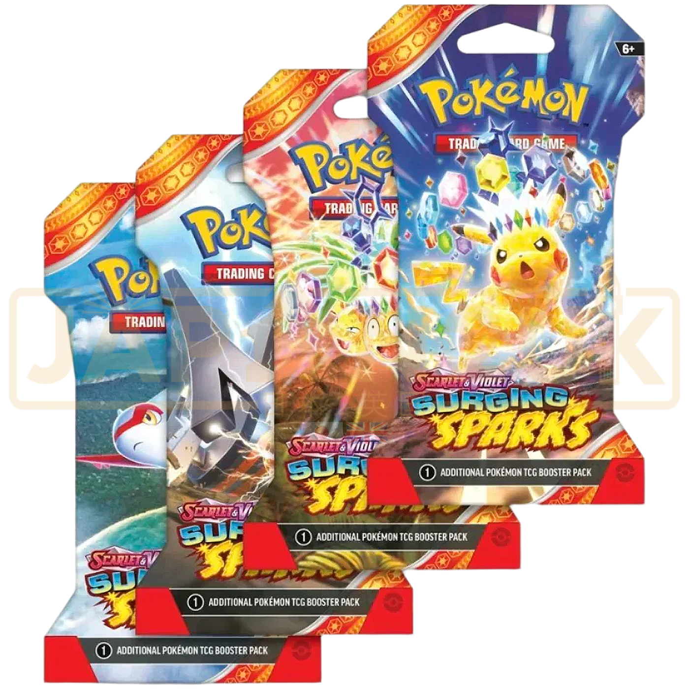 Pokemon Surging Sparks English Sleeved Booster Pack