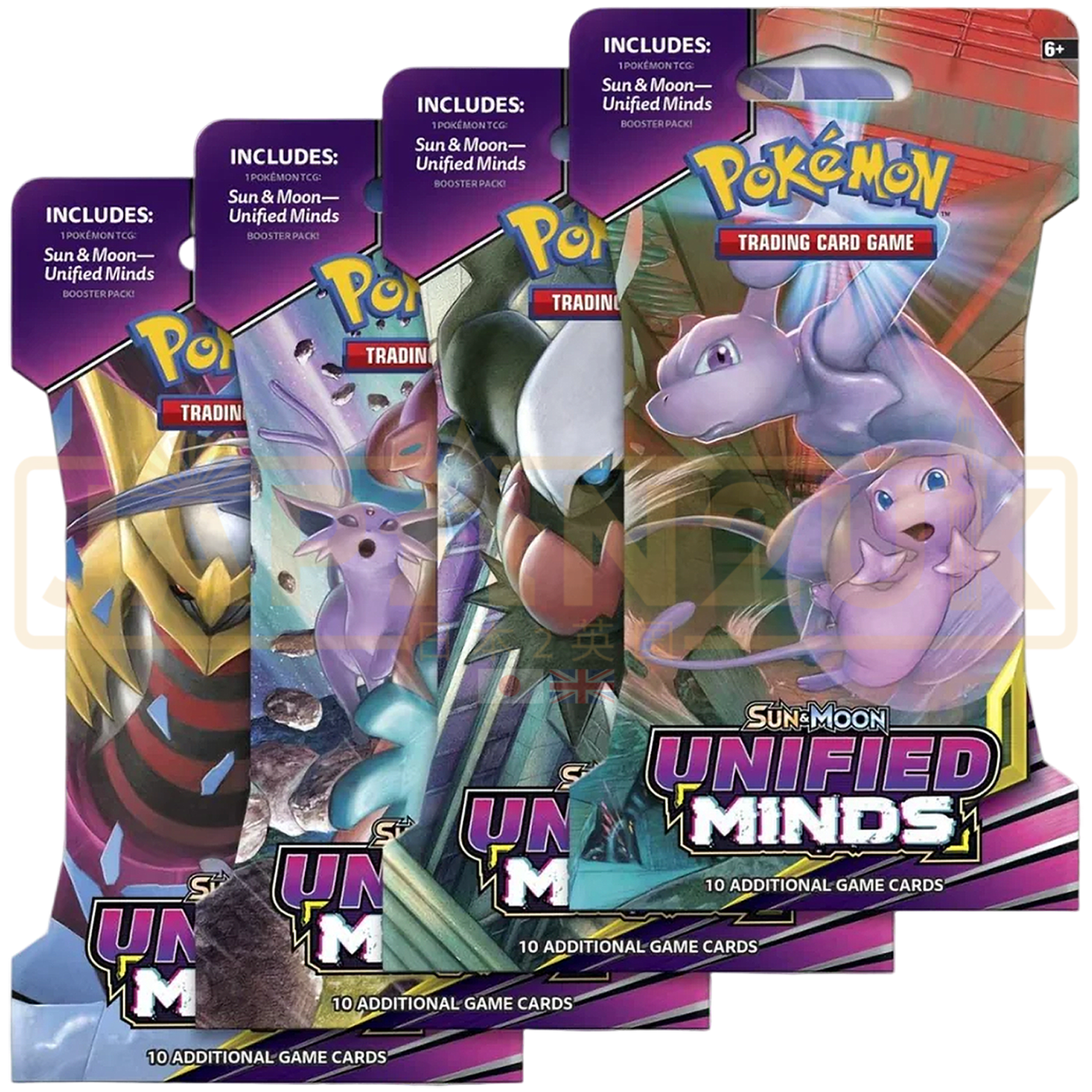 Pokemon Unified Minds English Sleeved Booster Pack