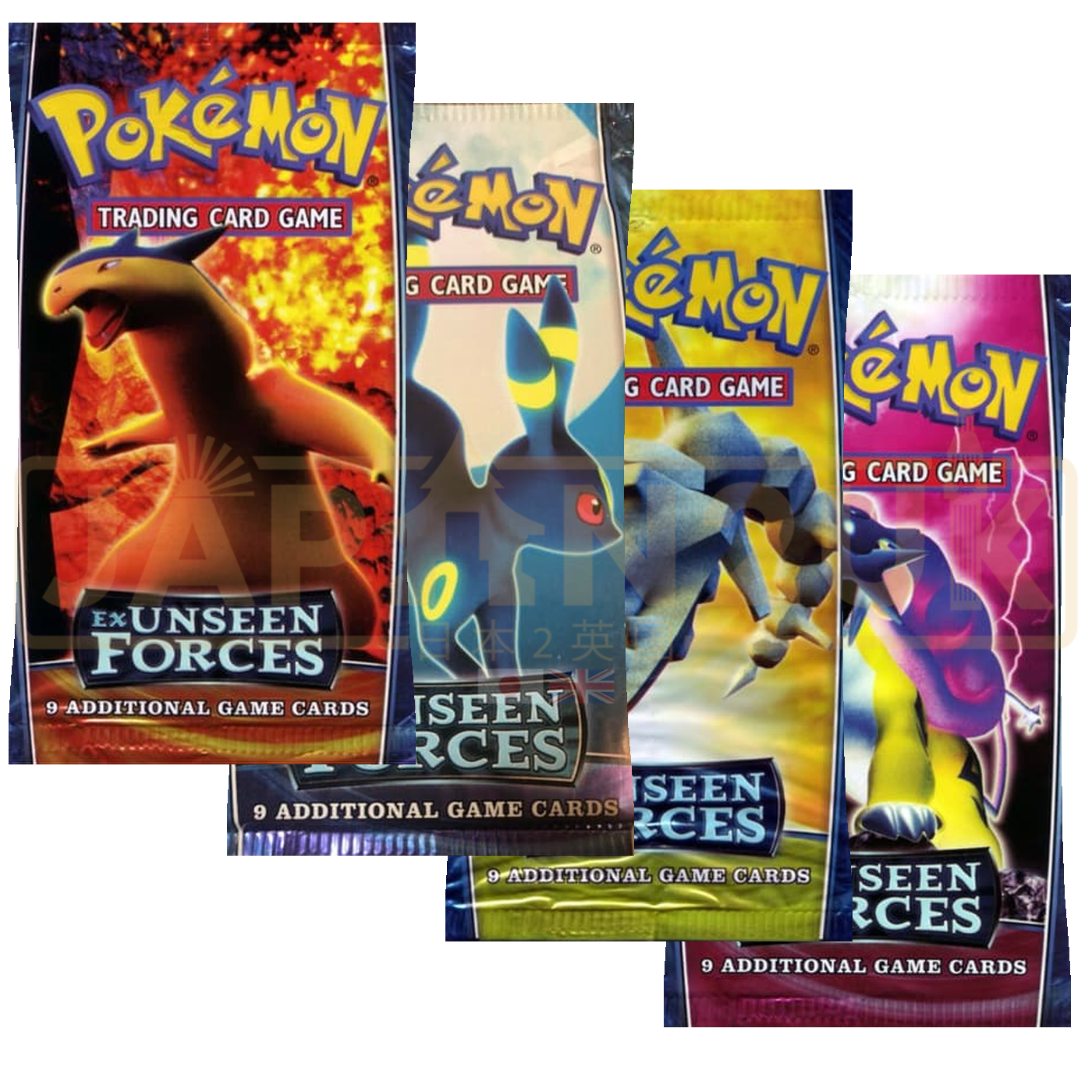 Pokemon Unseen Forces English Booster Pack